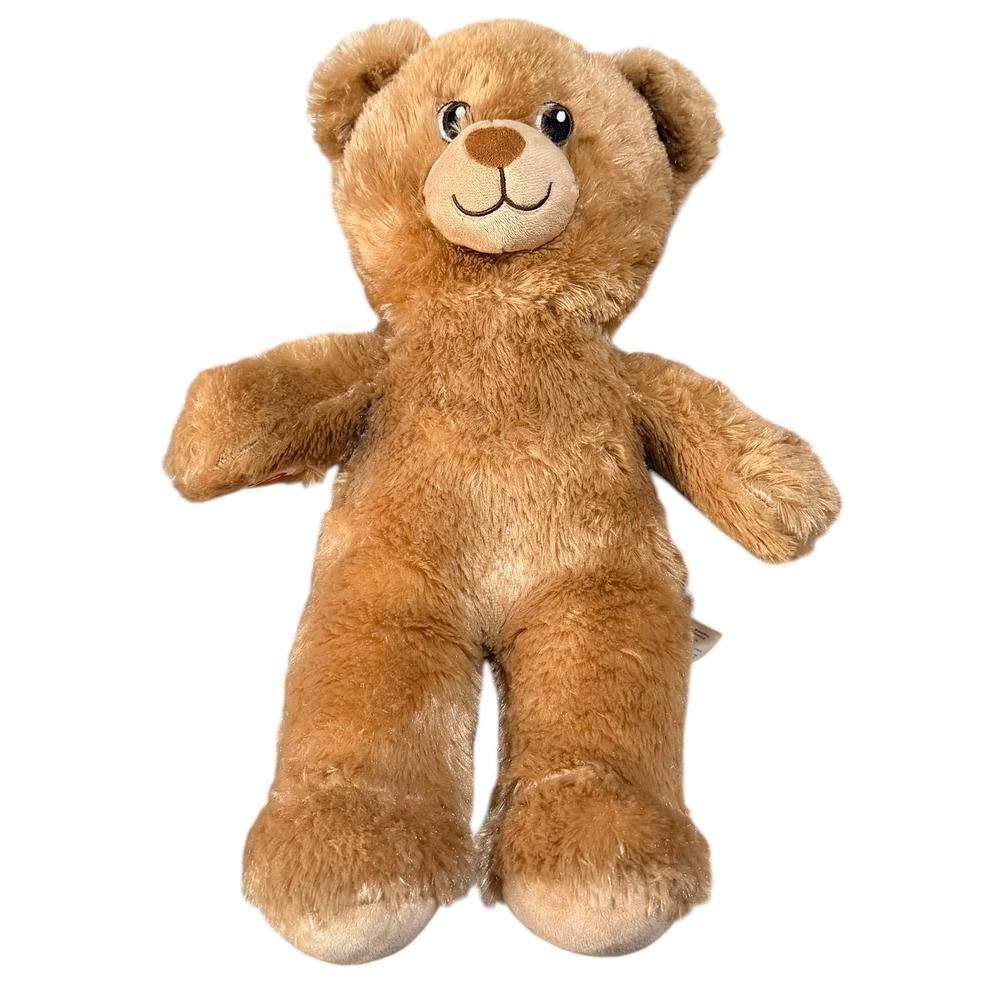 Build-A-Bear Workshop Classic Brown Teddy Bear Plush‎ Stuffed Animal Toy Tan